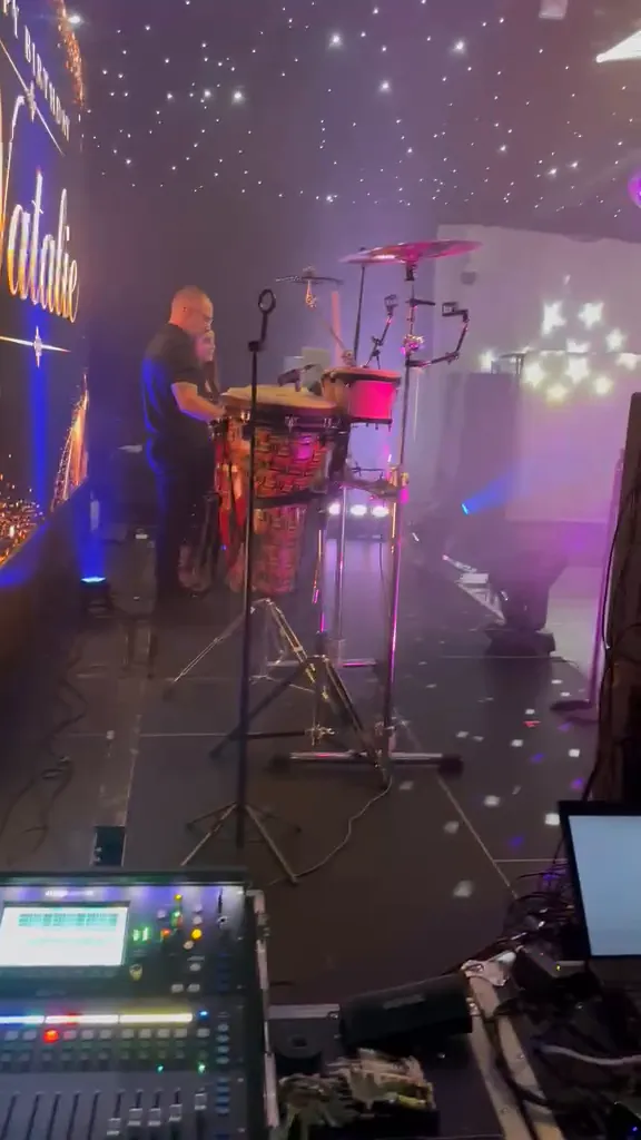 Chris Lee DJ performing at an event